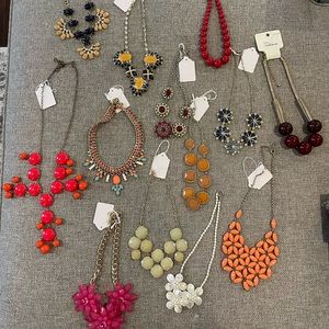 Vintage necklace lot from estate sale